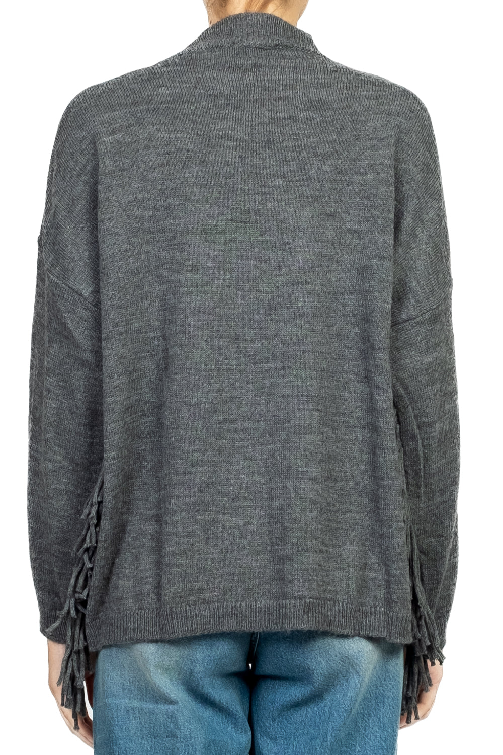 Vicolo - Maglia over con frange Art. 77226F