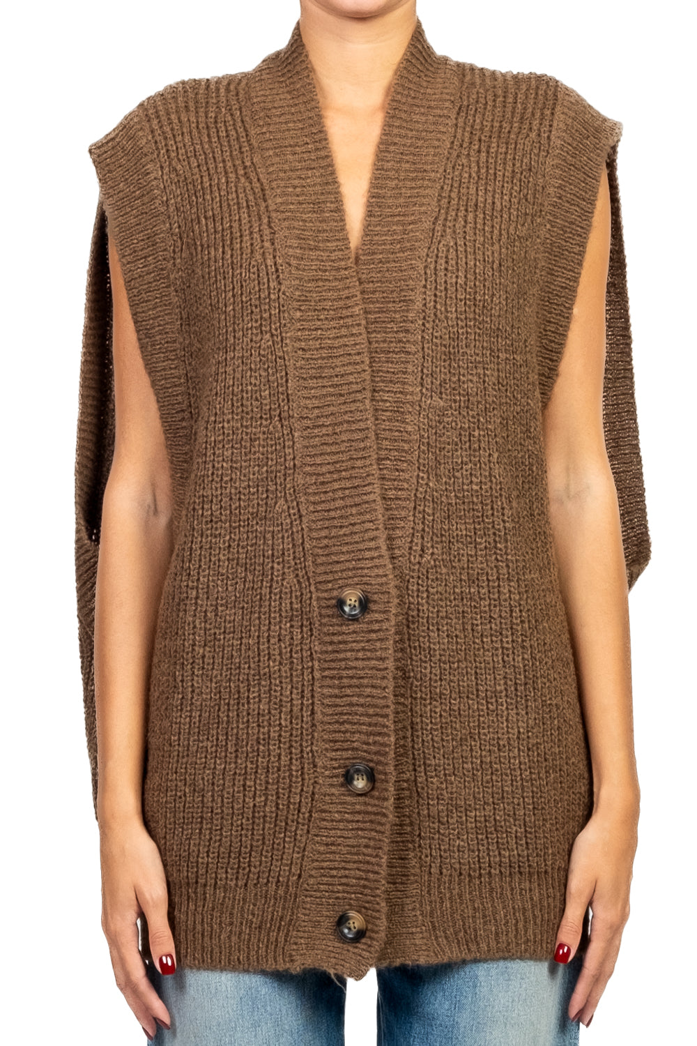 Vicolo - Gilet in maglia over Art. 55183F