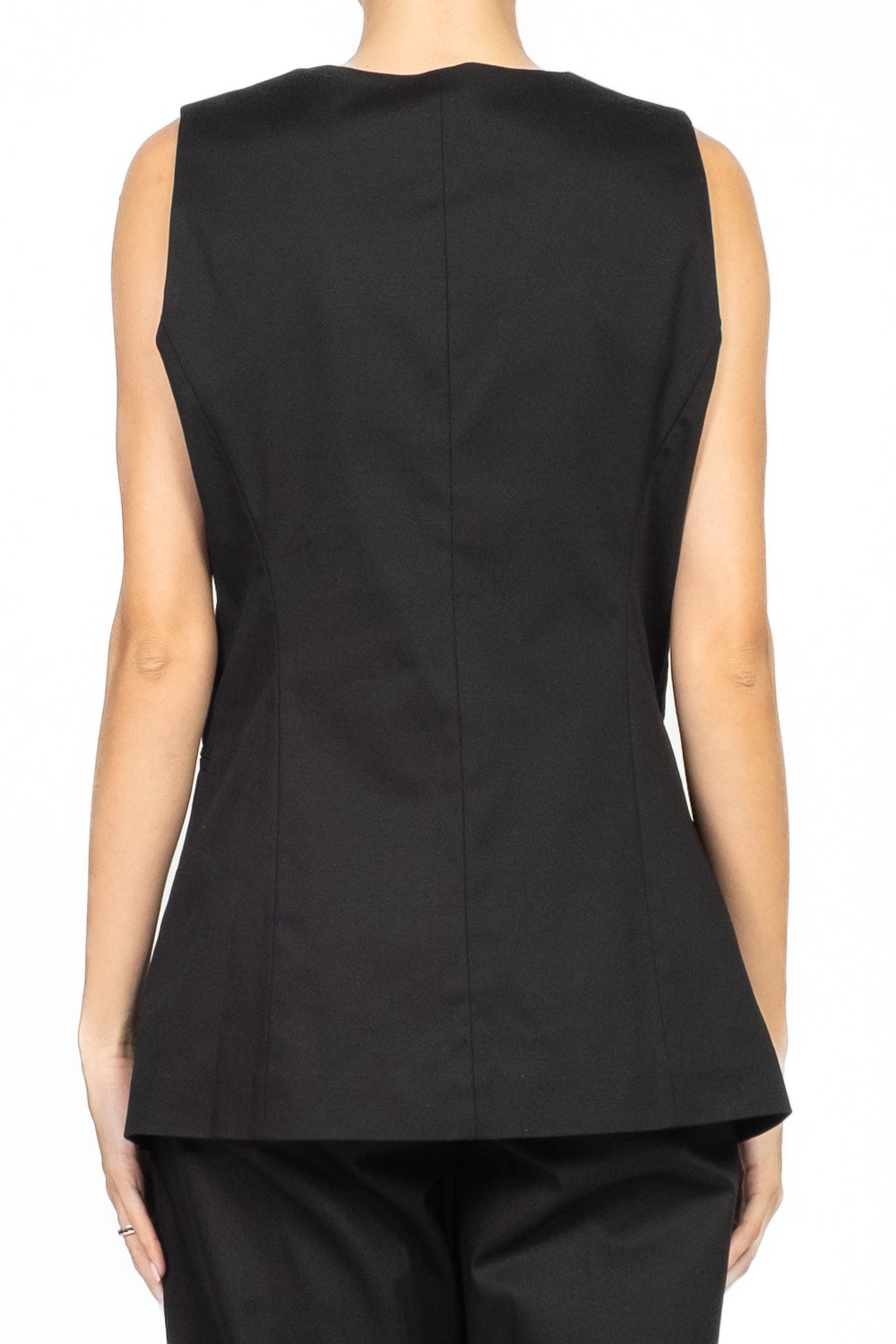 Tensione In - Gilet lungo con bottoni Art. 25D7852