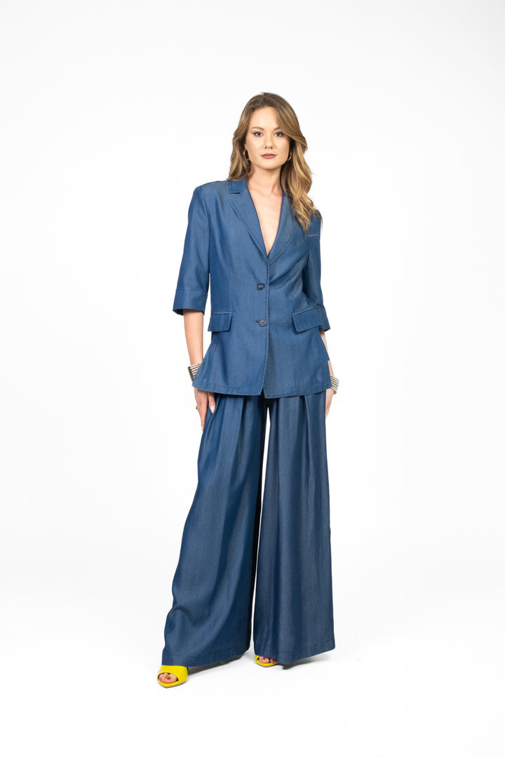 Imperial - Giacca chambray manica 3/4 Art. JBG4JYVL