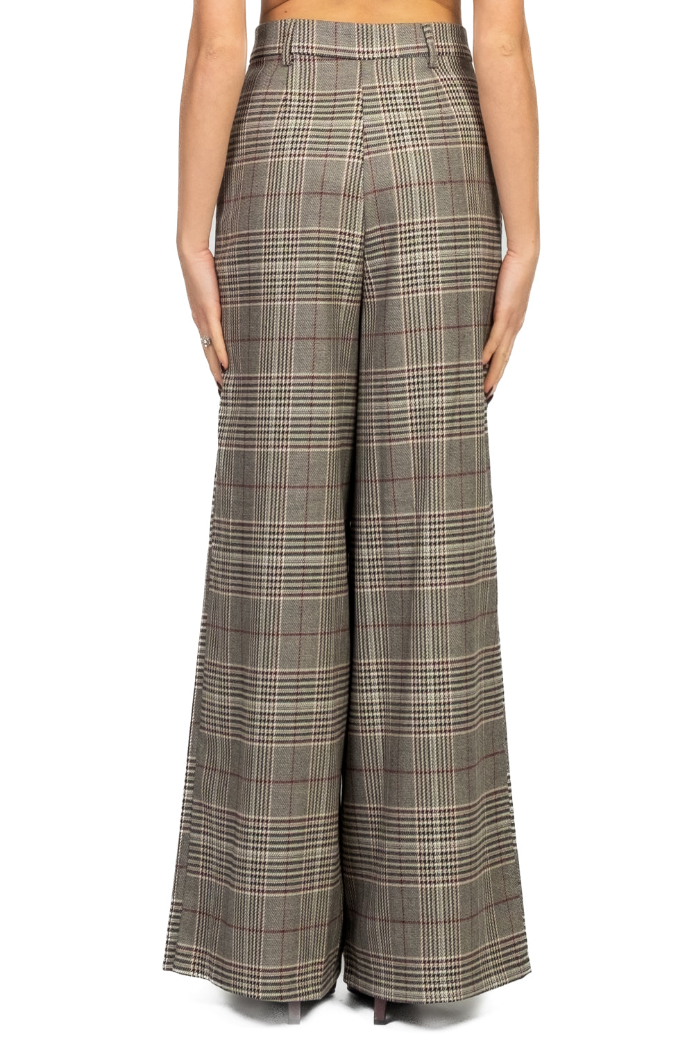 Tensione In - Pantalone palazzo pied de poule Art. 26P1130
