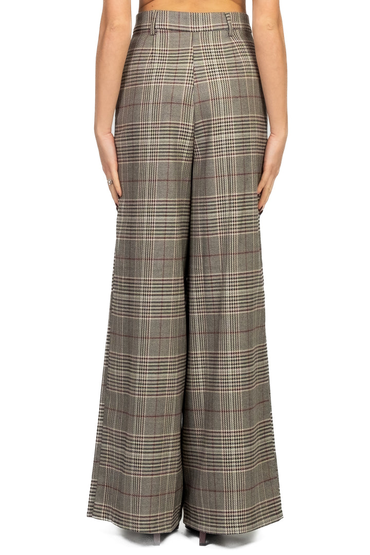 Tensione In - Pantalone palazzo pied de poule Art. 26P1130