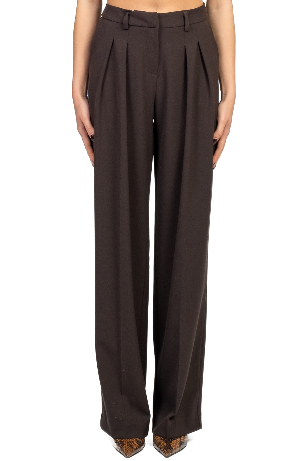 Tensione In - Pantalone palazzo con pinces Art. W25P736