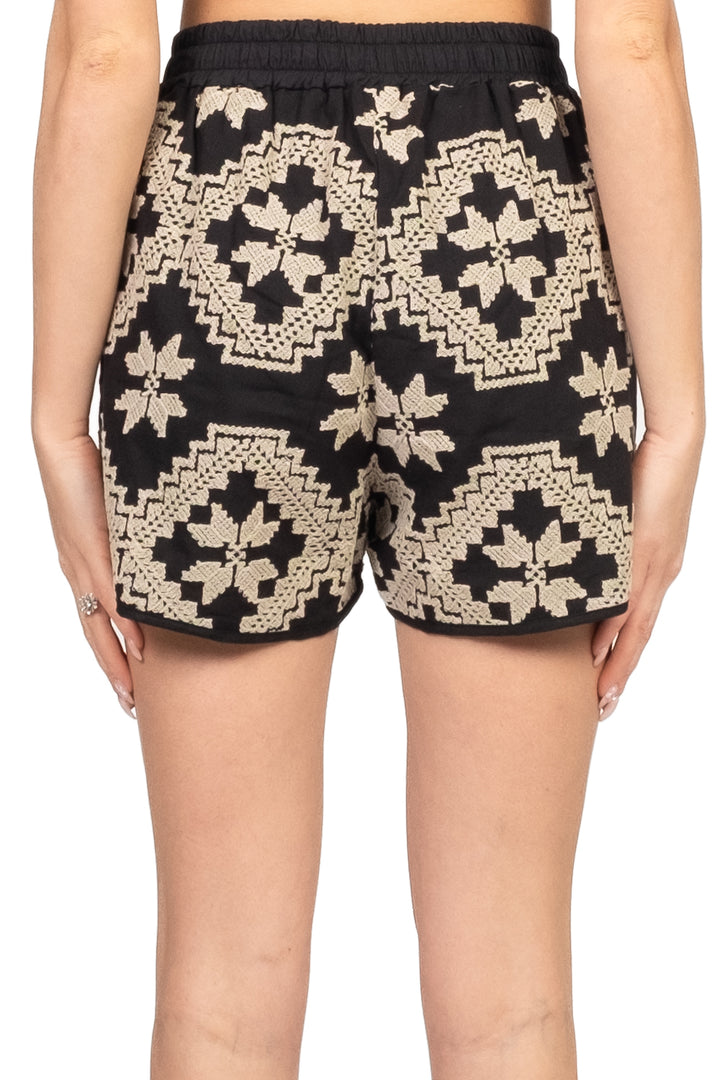 Dixie - Shorts ricamati con coulisse Art. D698W041