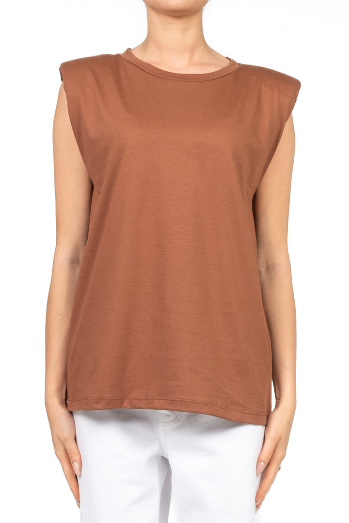 Vicolo - T-shirt giromanica con spalline Art. UD0294