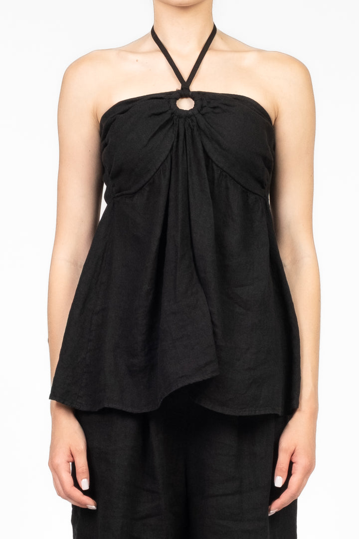 Vicolo - Top halter in lino Art. TD2925