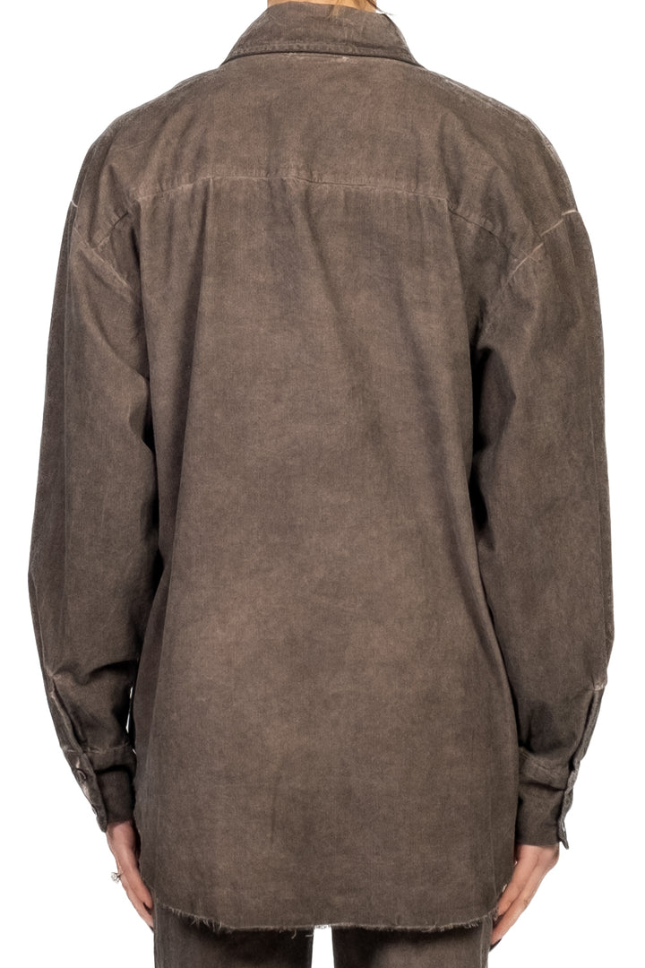 Vicolo - Camicia over velluto costine Art. TF1682
