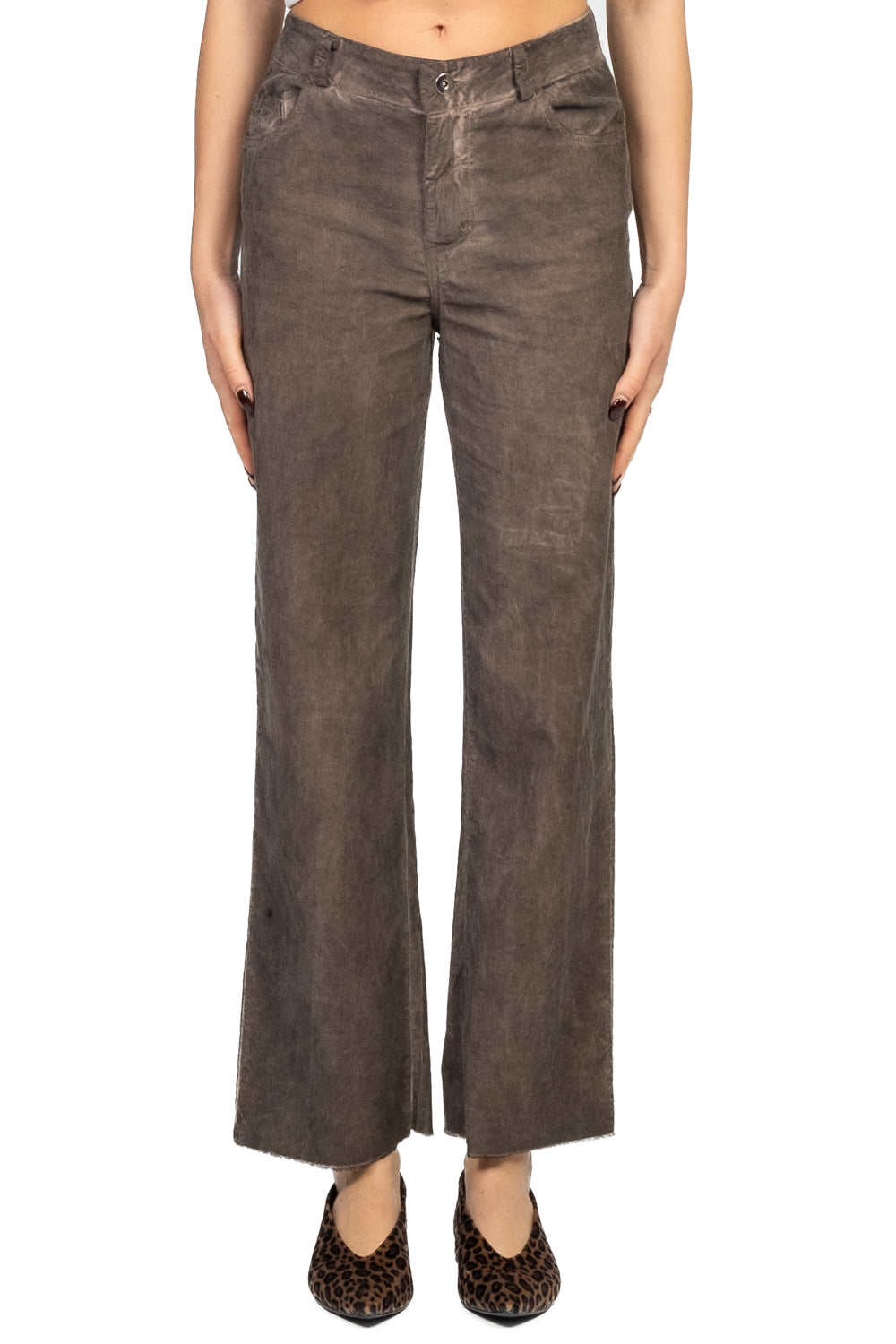 Vicolo - Pantalone crop velluto costine Art. TF1683