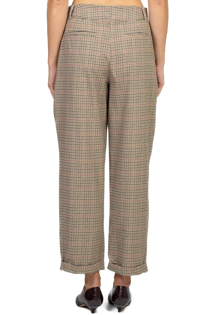 Tensione In - Pantalone ballon a quadretti Art. 37873