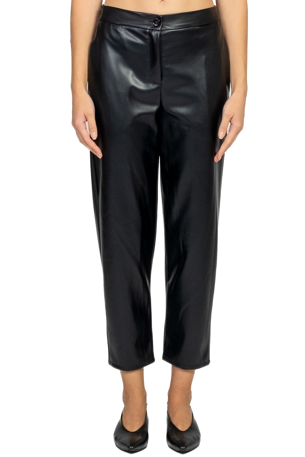 Vicolo - Pantalone ecopelle carrot Art. TF1679