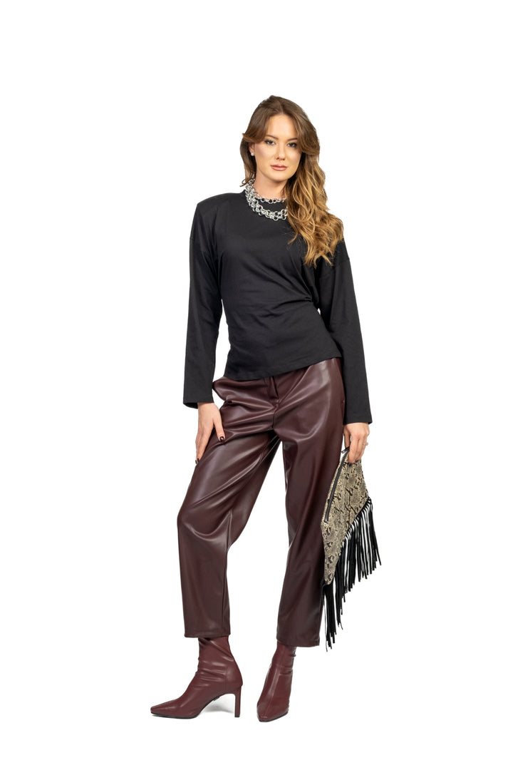 Vicolo - T-shirt manica lunga con spalline Art. UF0168