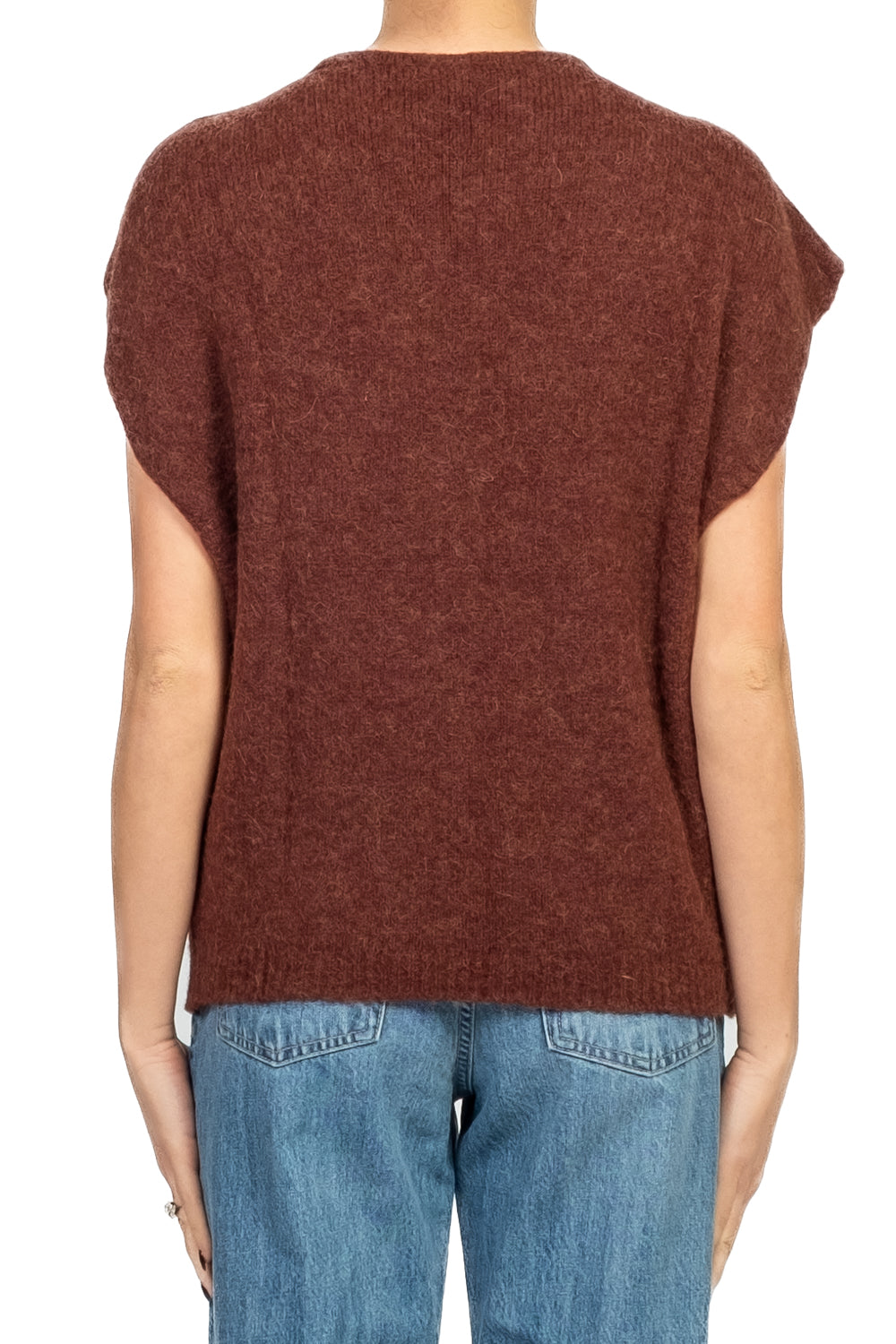 Vicolo - Gilet in maglia anello oro Art. 55125F