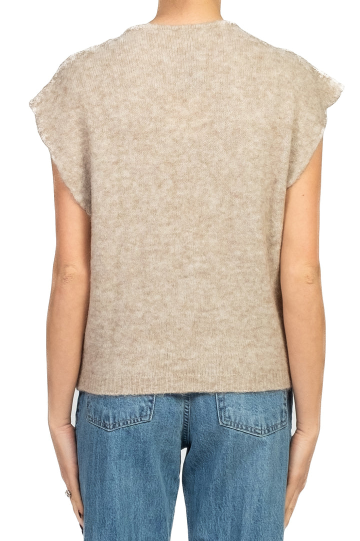 Vicolo - Gilet in maglia anello oro Art. 55125F