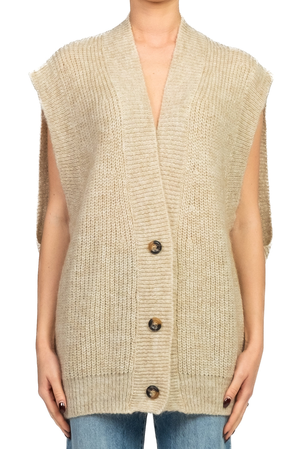 Vicolo - Gilet in maglia over Art. 55183F