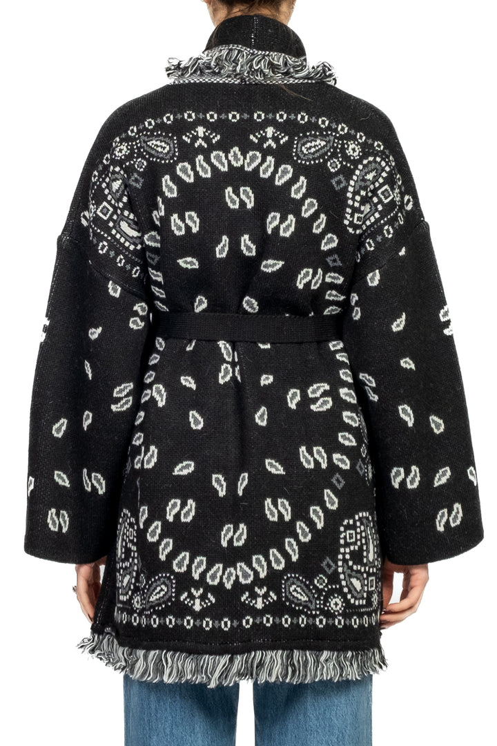 Tensione In - Caban fantasia bandana con cintura Art. W5HMG38A400