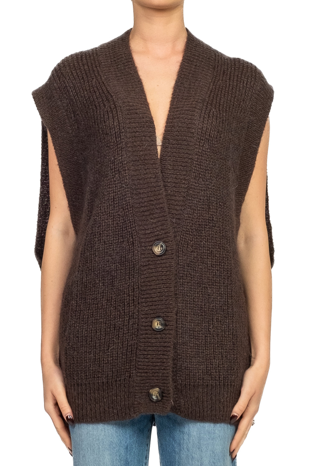 Vicolo - Gilet in maglia over Art. 55183F