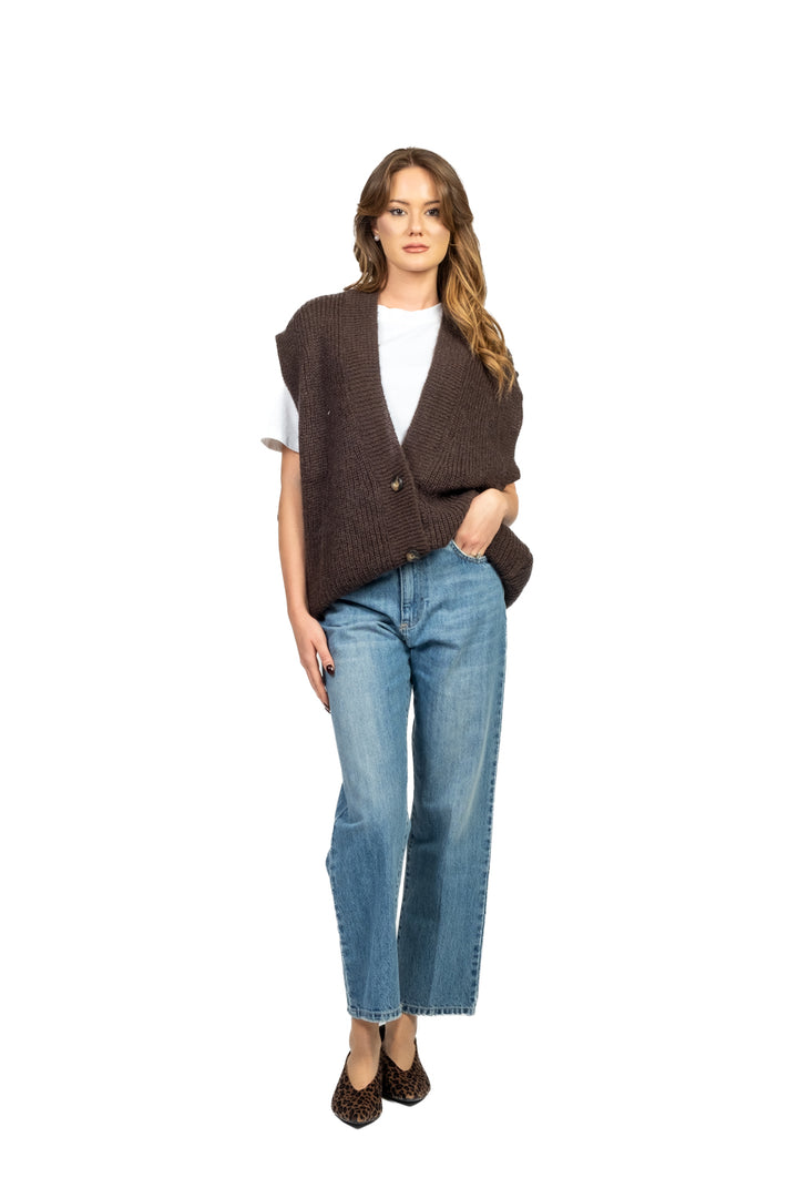 Vicolo - Gilet in maglia over Art. 55183F