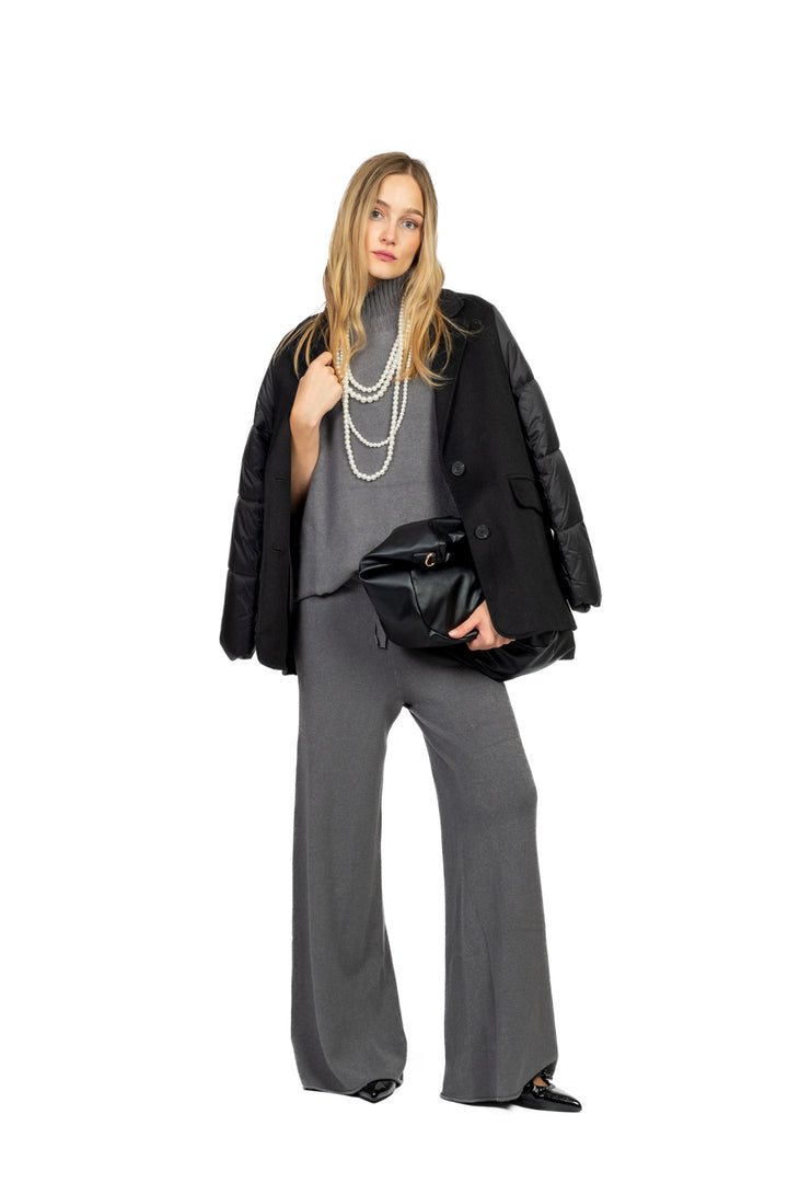 Kontatto - Pantalone in maglia con coulisse Art. FA100N