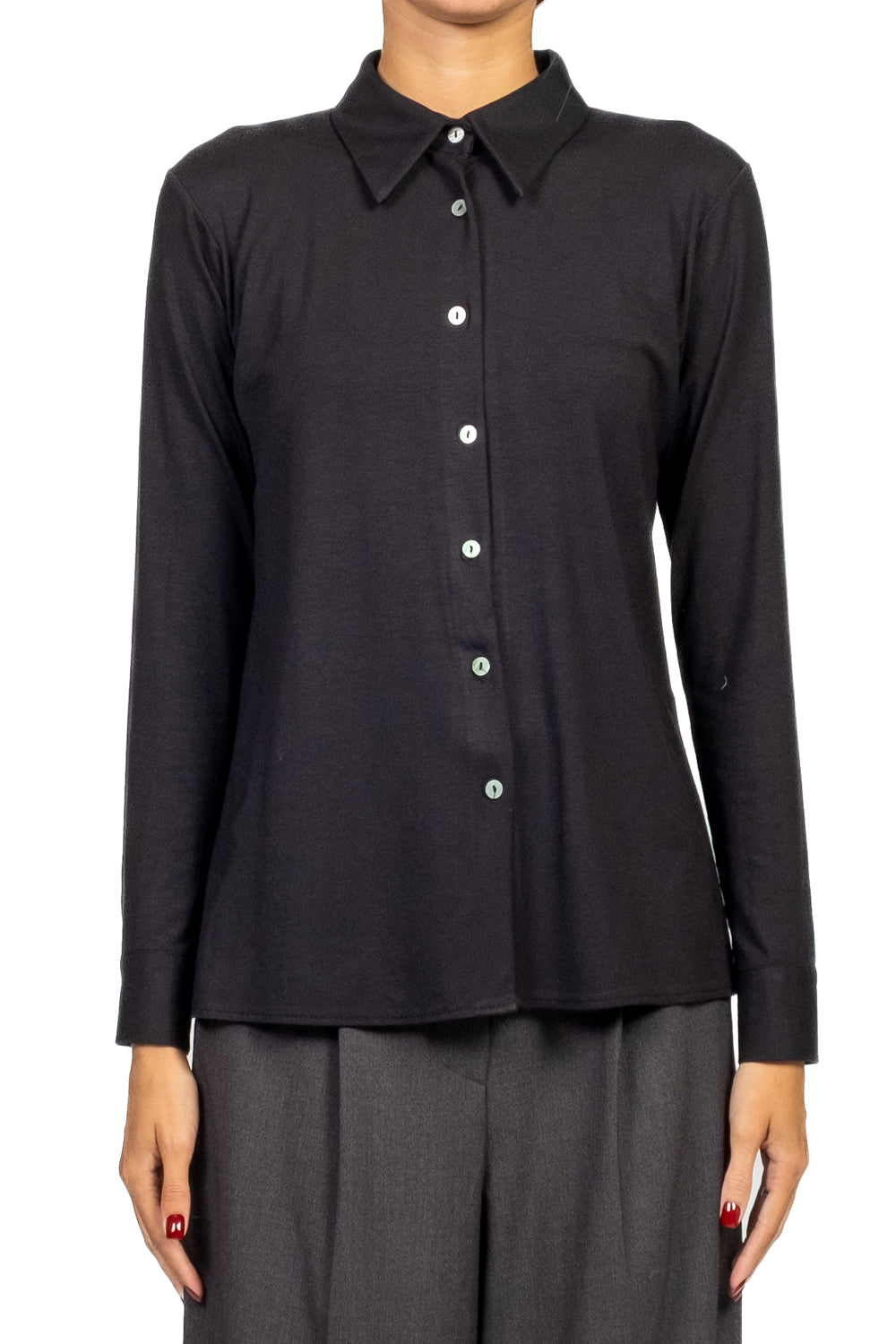 Emunà - Camicia in jersey