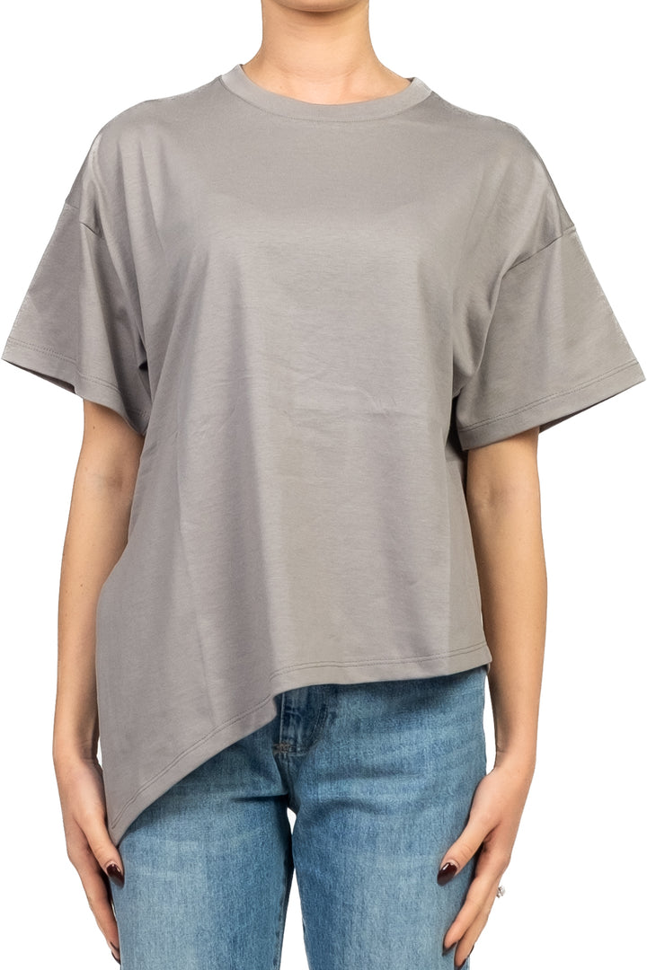 Vicolo - T-shirt  basic asimmetrica Art. UF0190