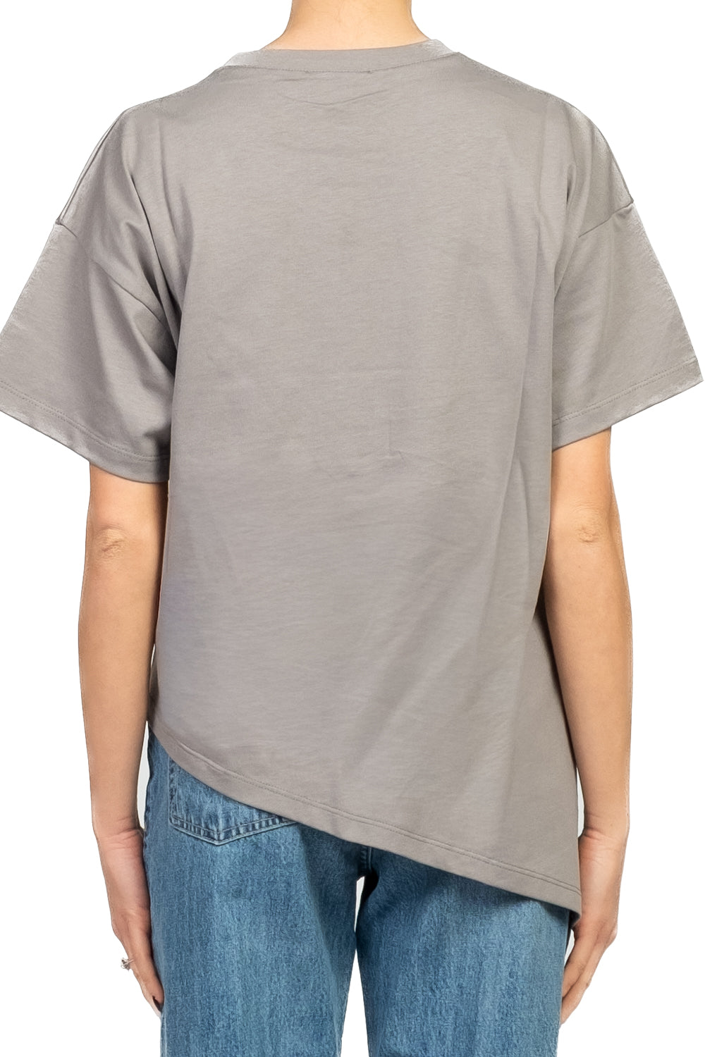 Vicolo - T-shirt  basic asimmetrica Art. UF0190