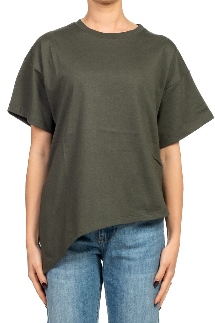 Vicolo - T-shirt  basic asimmetrica Art. UF0190