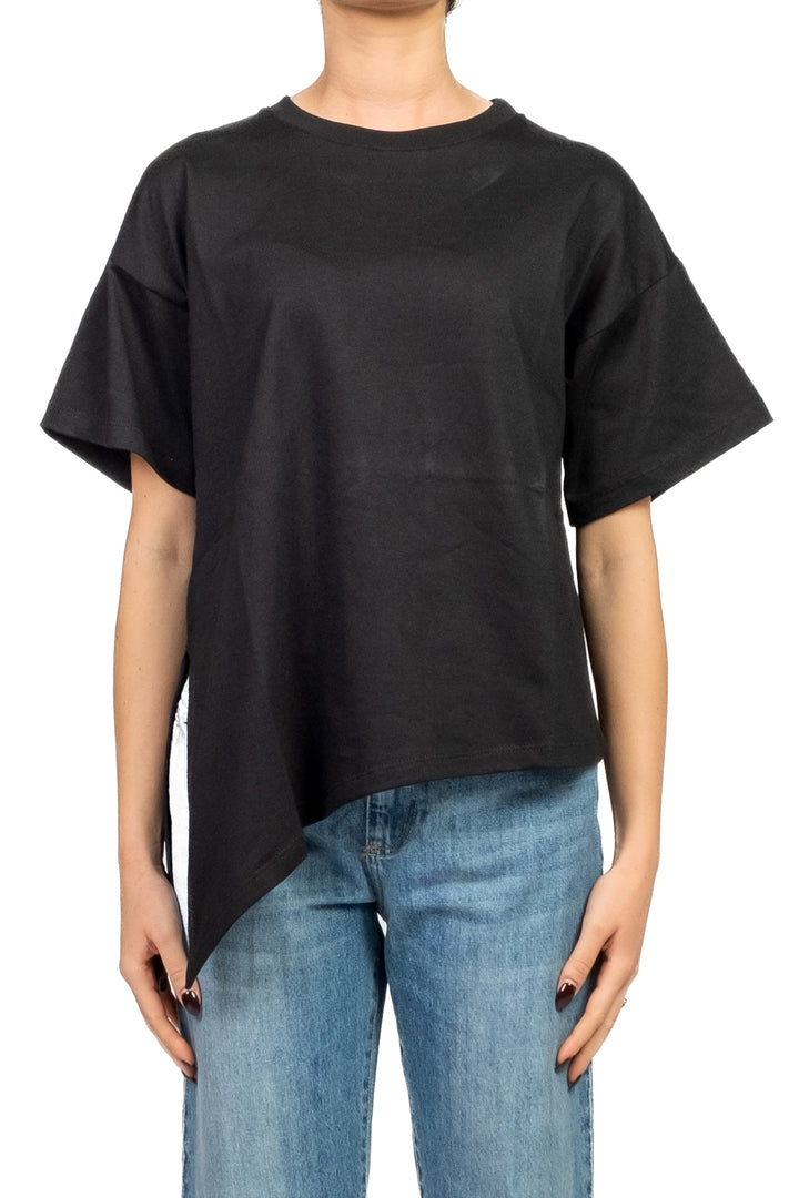 Vicolo - T-shirt  basic asimmetrica Art. UF0190