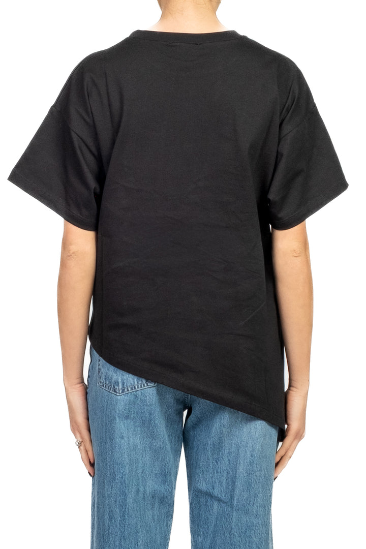 Vicolo - T-shirt  basic asimmetrica Art. UF0190
