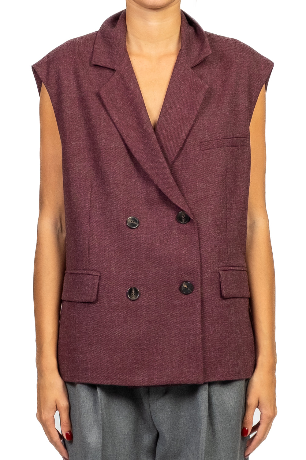 Tensione In - Gilet over doppio petto Art. 26D1022