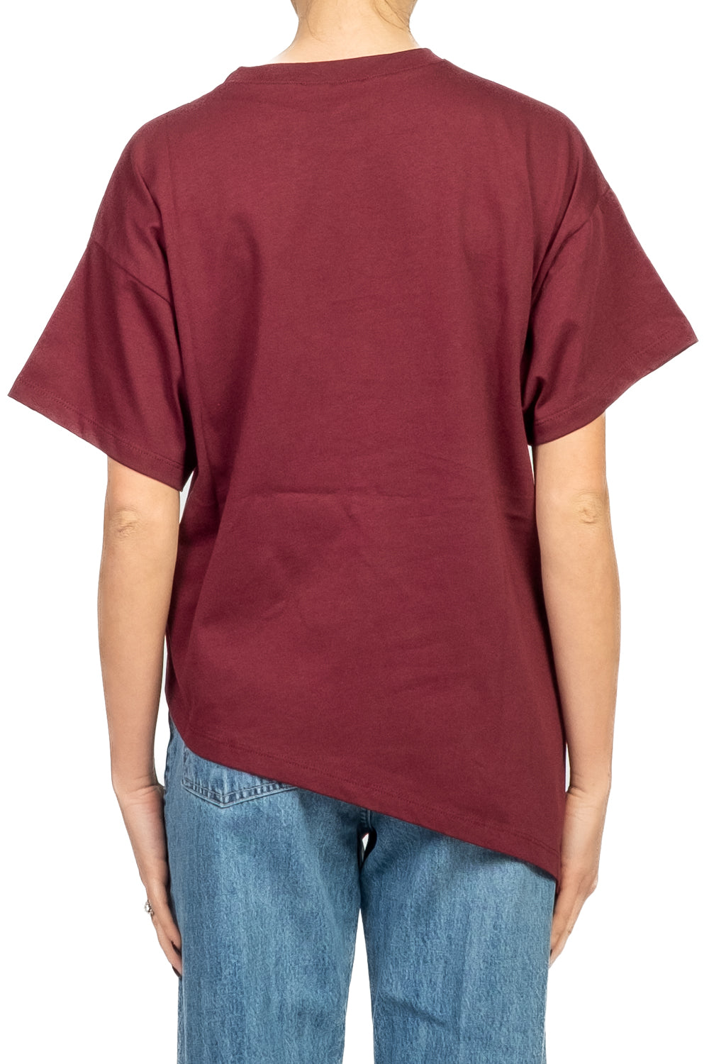 Vicolo - T-shirt  basic asimmetrica Art. UF0190