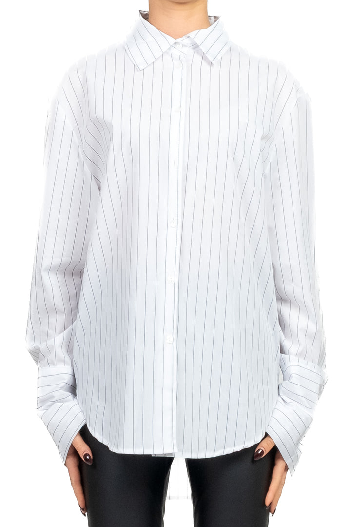 Tensione In - Camicia over gessata Art. W25C743