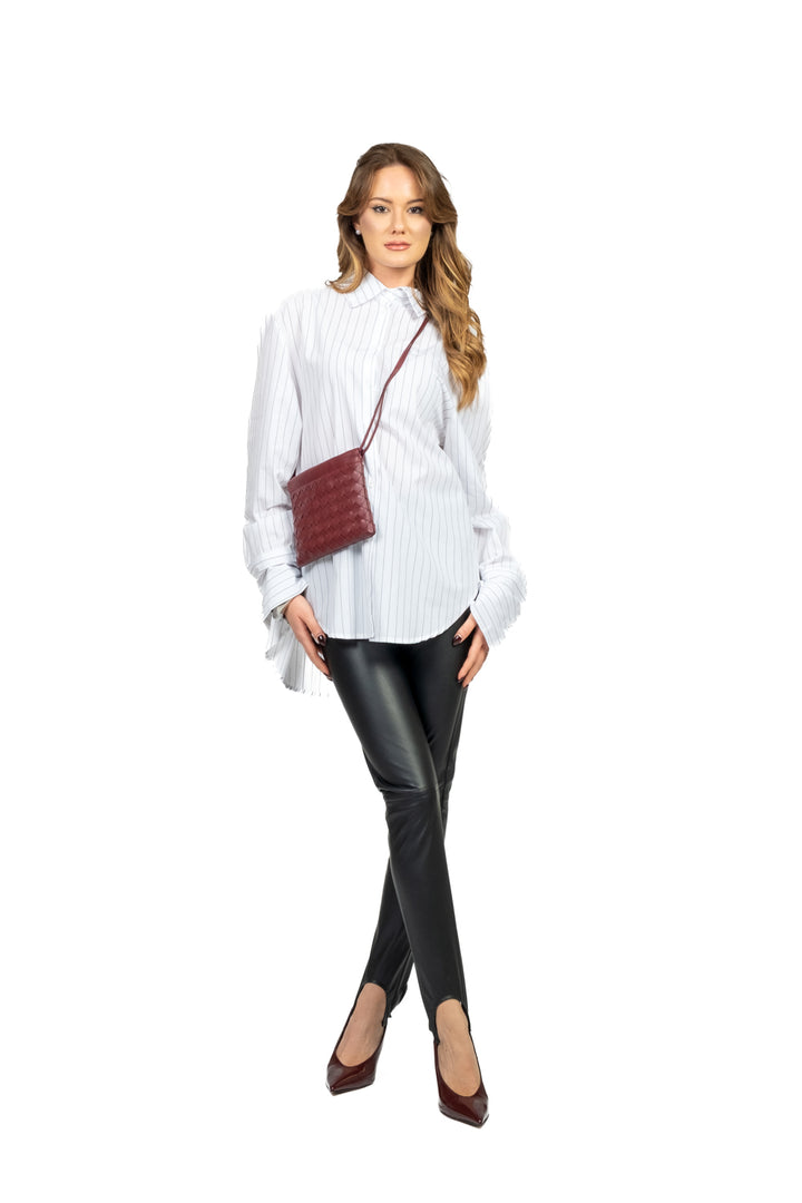 Tensione In - Camicia over gessata Art. W25C743
