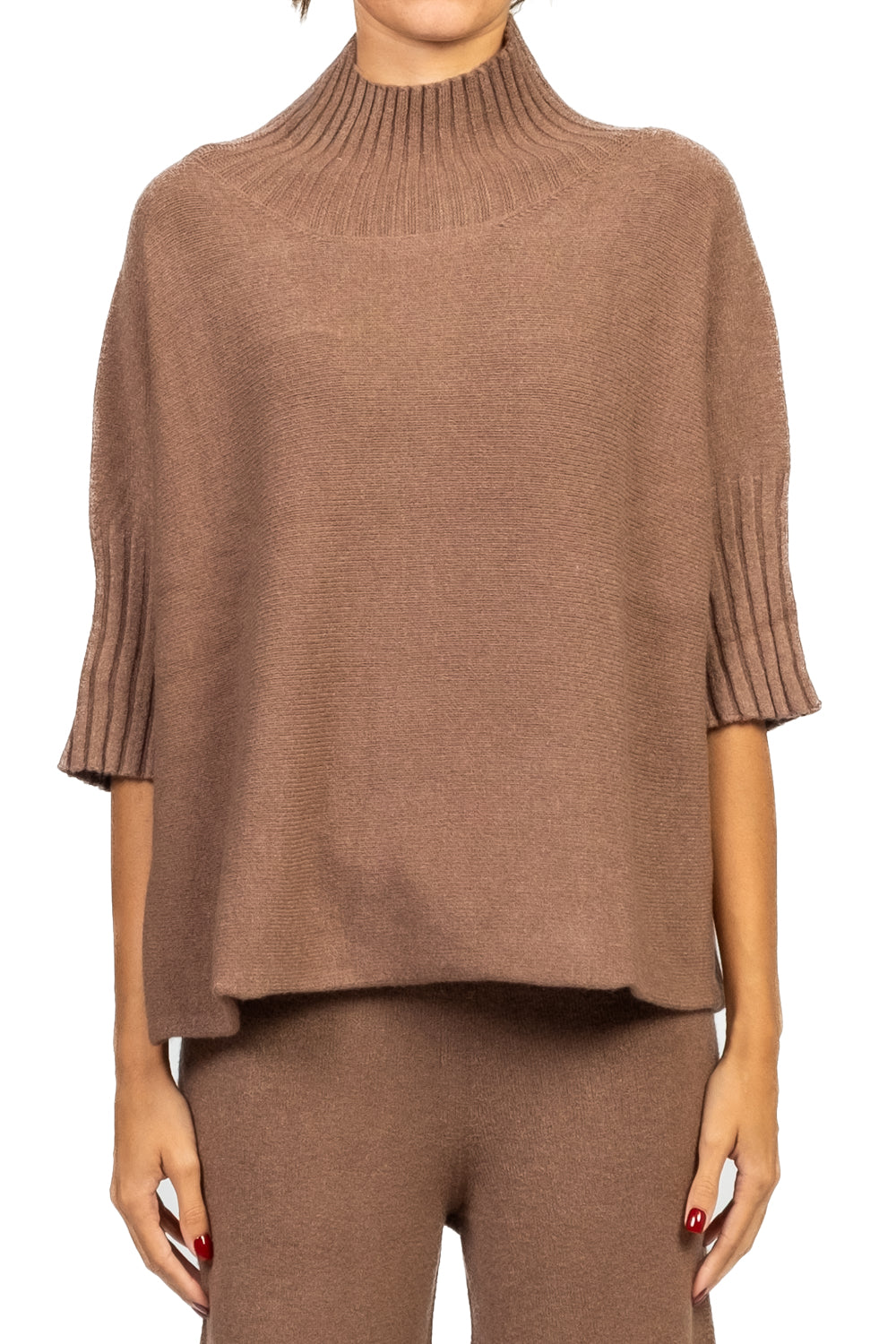 Kontatto - Maglia collo alto  manica 3/4 Art. FA103N