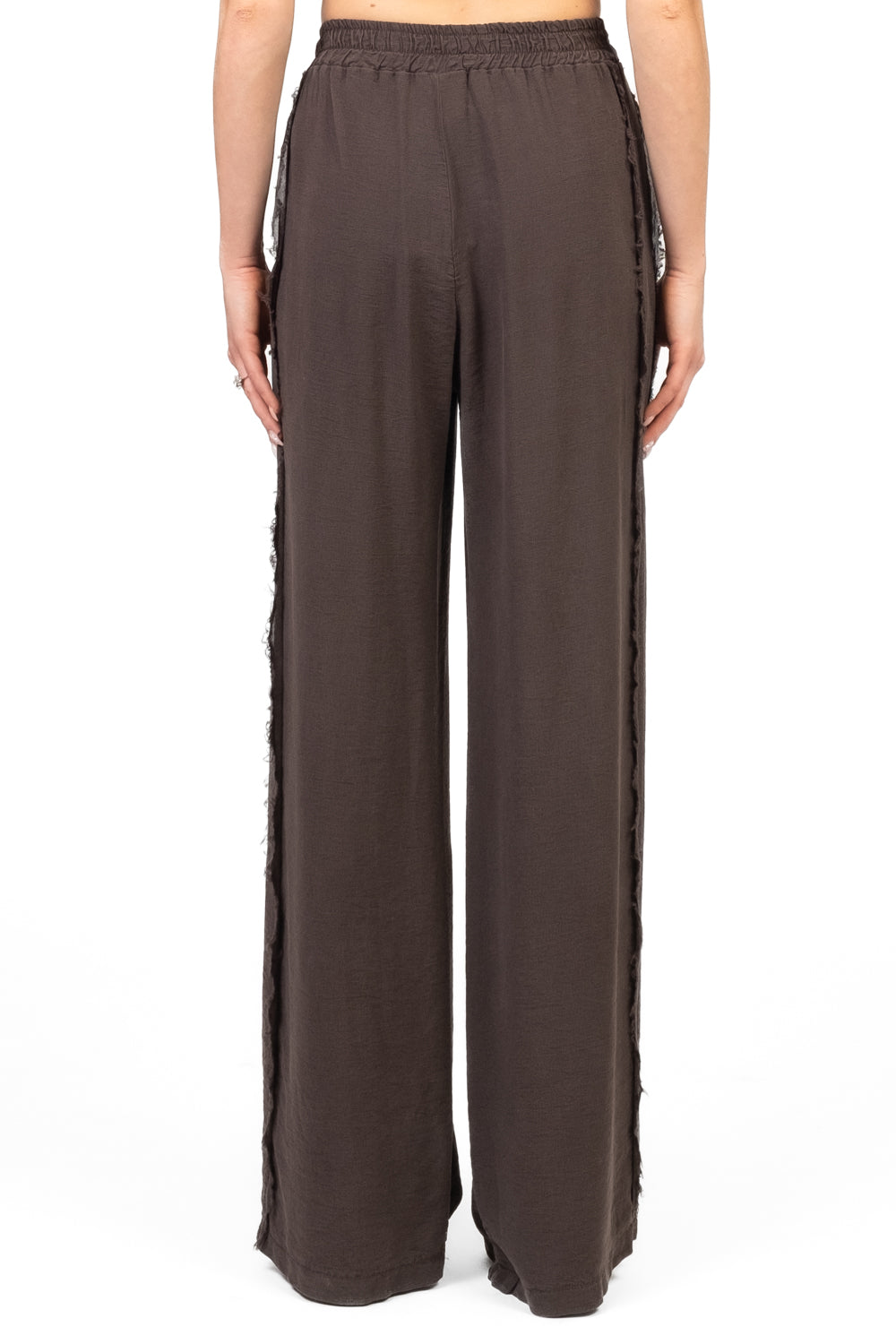 Tensione In - Pantalone palazzo sfrangiato Art. SS251204