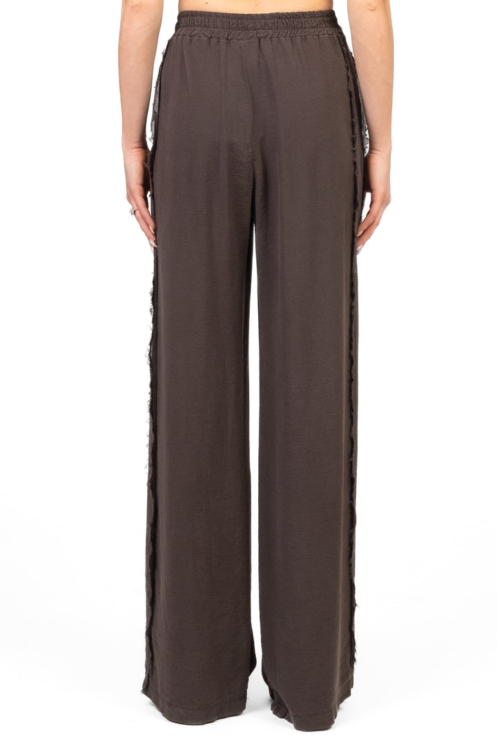 Tensione In - Pantalone palazzo sfrangiato Art. SS251204