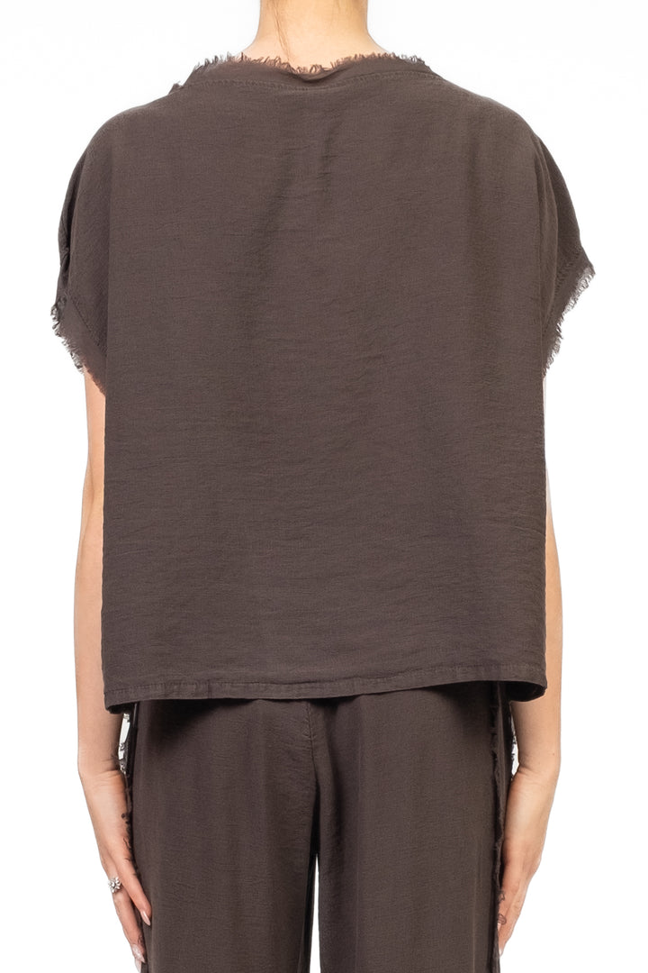 Tensione In - Blusa sfrangiata Art. SS251207
