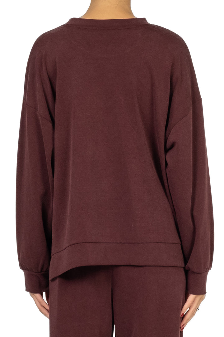 Emunà - Felpa con spacchi laterali Art. 271F02