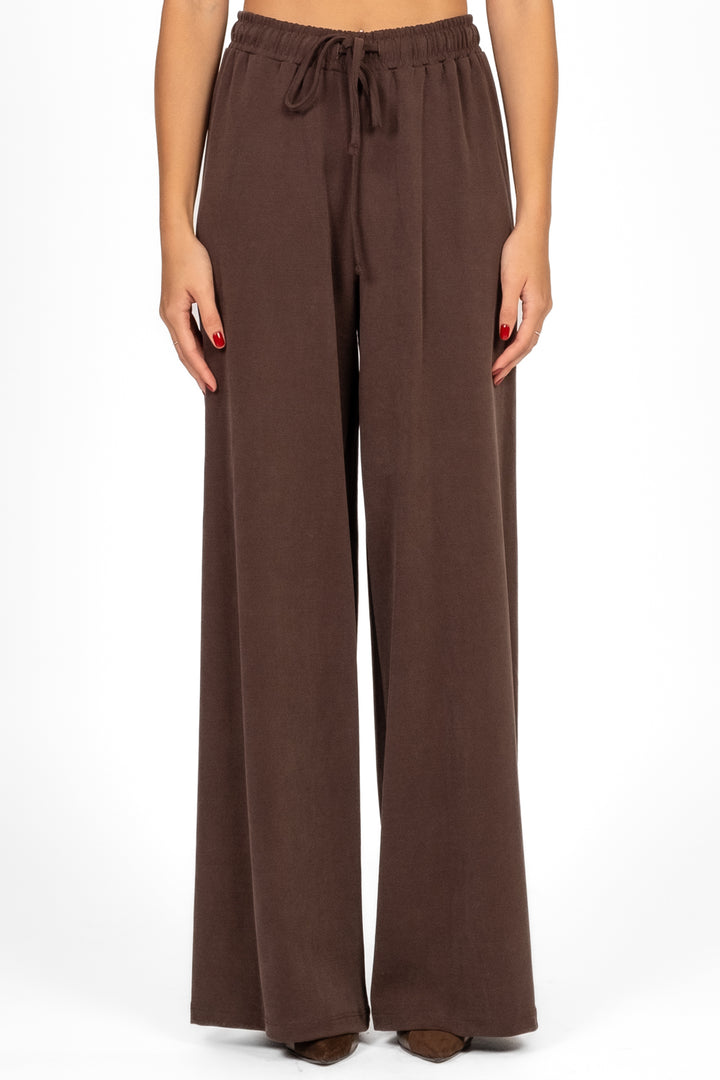 Emunà - Pantalone tuta palazzo con coulisse Art. 271P03