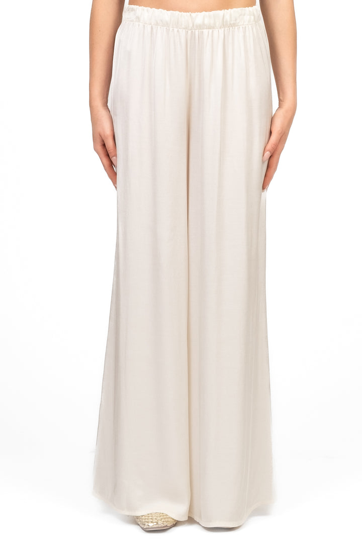 Tensione In - Completo in satin top a fascia e pantalone Art. 00052