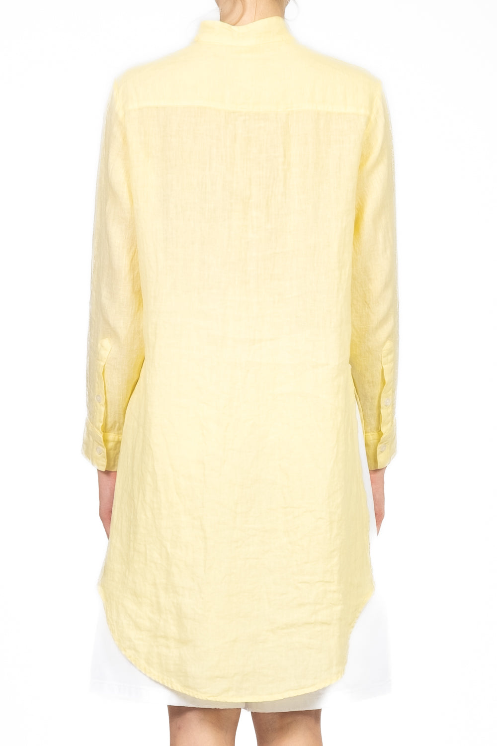Tensione In - Camicia lino collo coreano Art. C6971-T117-SWBAS