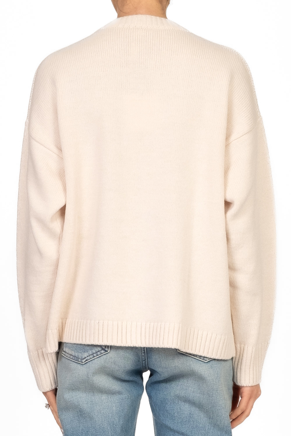 Tensione In - Maglia girocollo con stampa cane Art. W5HMJ59A400