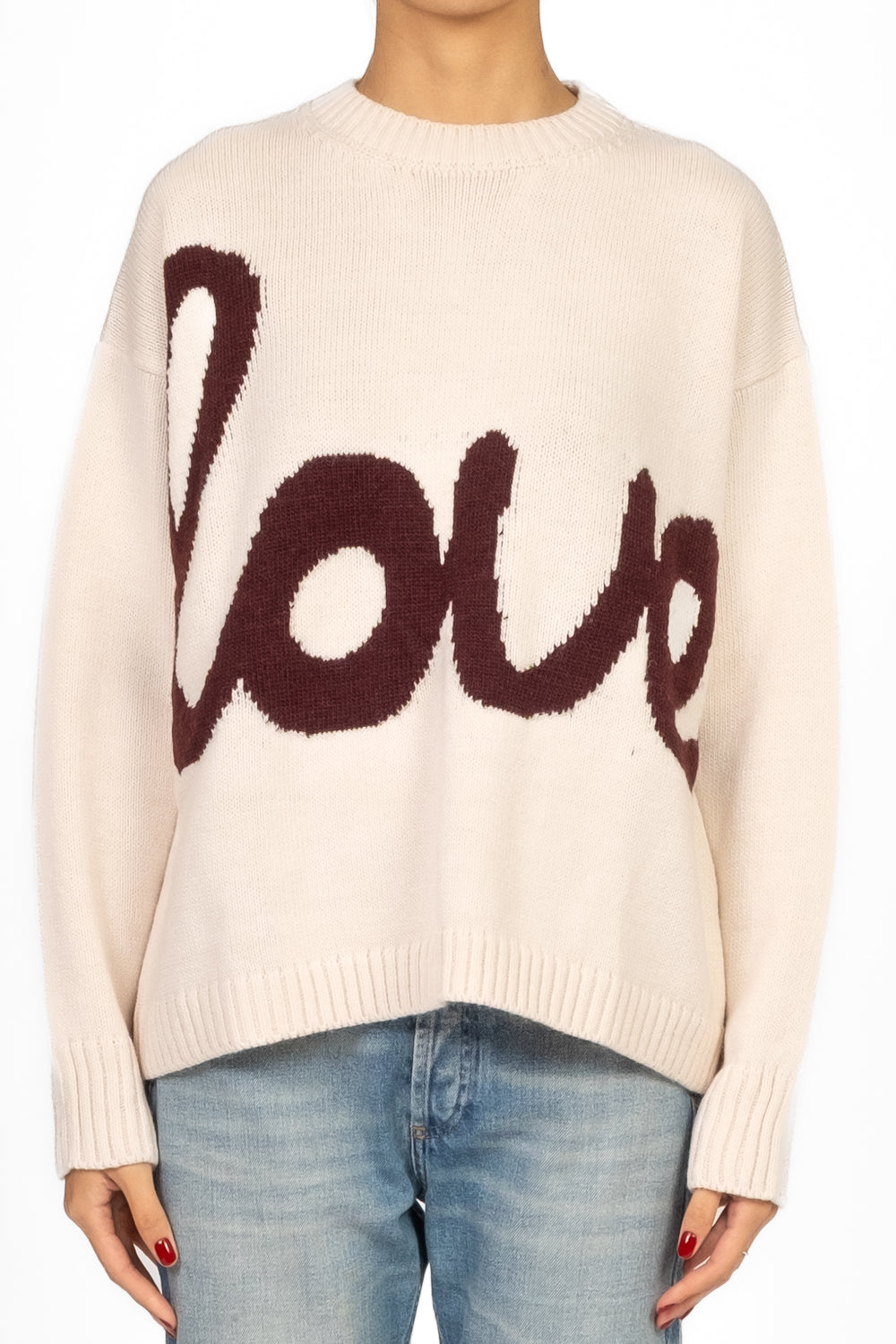 Tensione In - Maglia con scritta LOVE Art. W5HMJ70A400