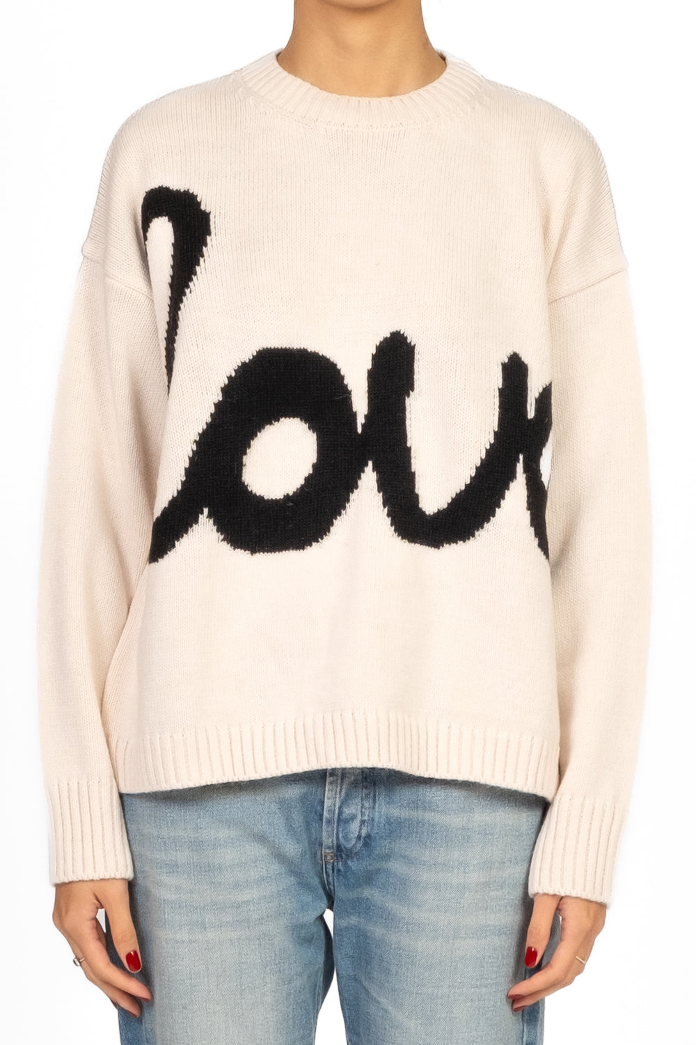 Tensione In - Maglia con scritta LOVE Art. W5HMJ70A400