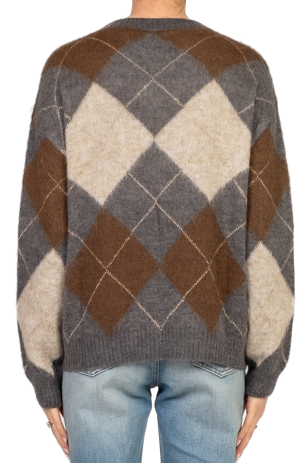 Tensione In - Maglia rombi filo lurex Art. D80998