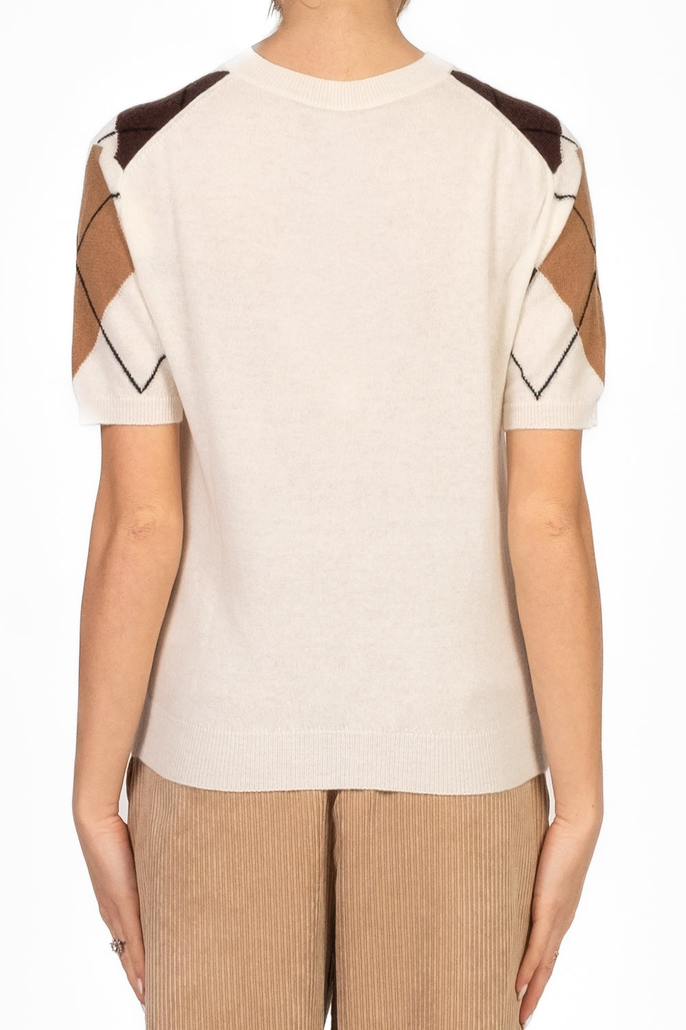 Tensione In - Maglia rombi mezza manica Art. WL1054