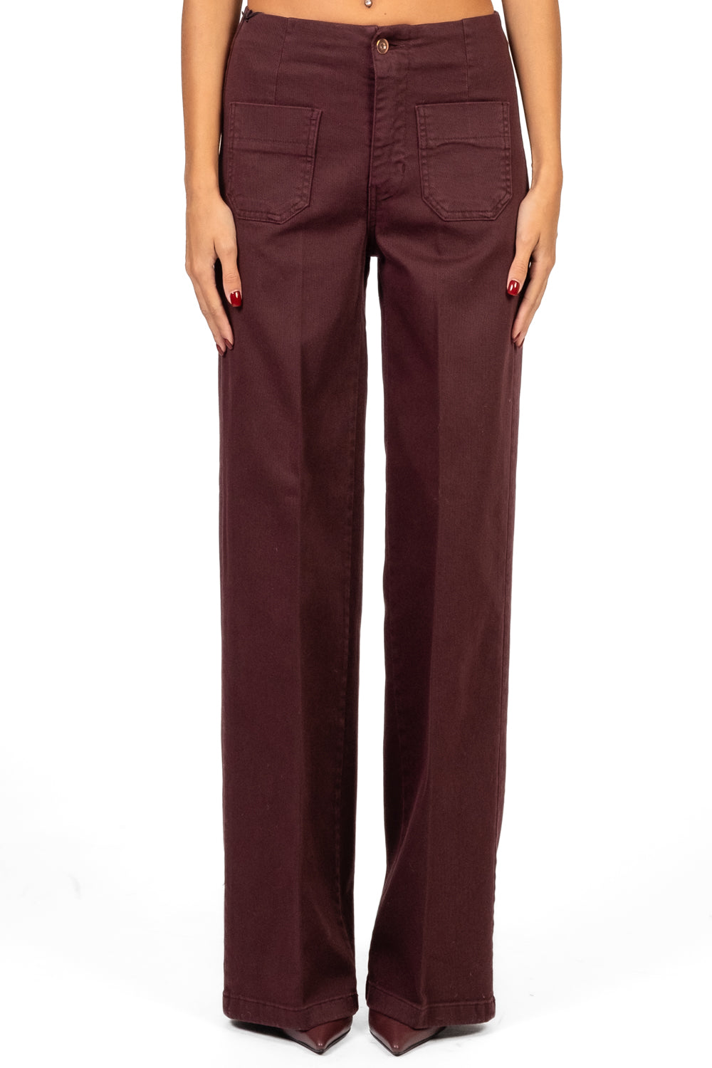 Tensione In - Jeans palazzo con taschini Art. CJ12707