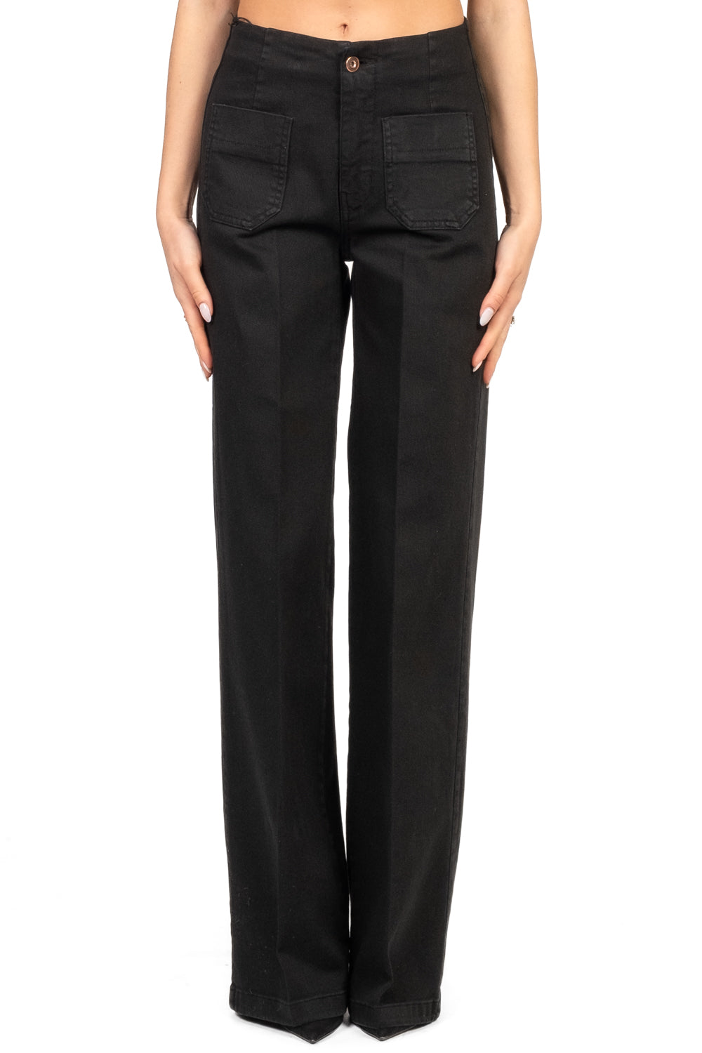 Tensione In - Jeans palazzo con taschini Art. CJ12707