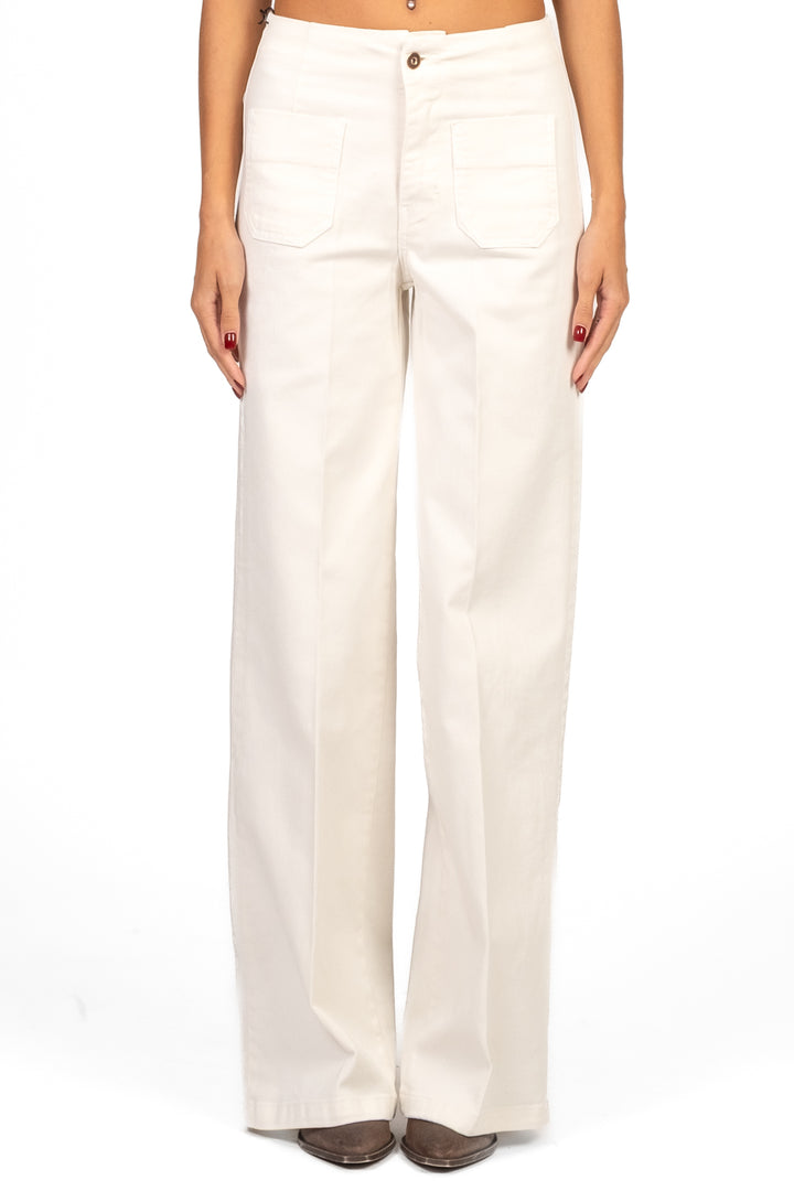 Tensione In - Jeans palazzo con taschini Art. CJ12707