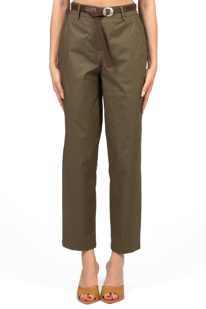 Tensione In - Pantalone carrot con cintura Art. 25P7865