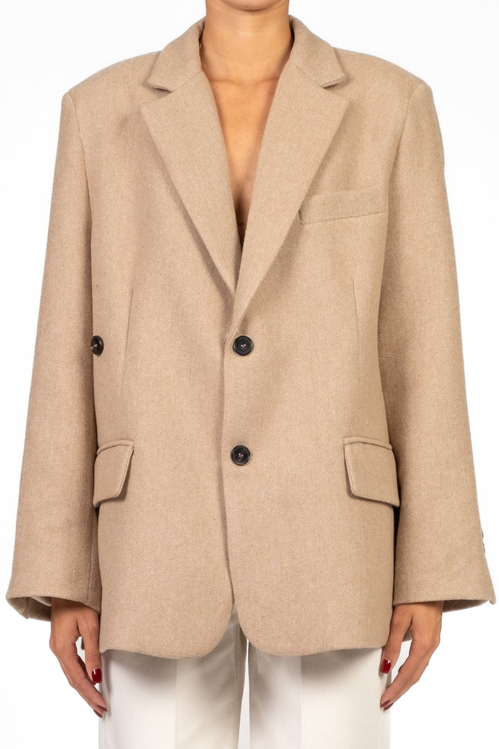 Vicolo - Giacca over spigata doppia chiusura Art. TF1891